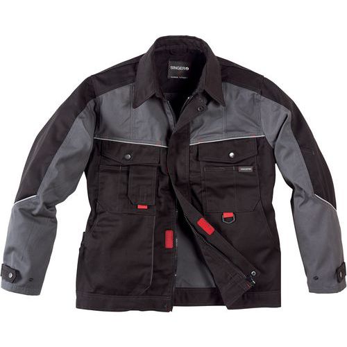 Veste de travail coton/polyester multipoches - Singer