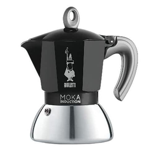 Cafetière italienne - Moka Induction Noire - Bialetti