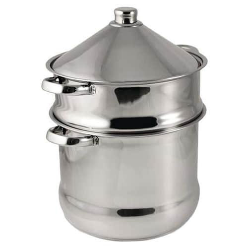 Couscoussier Tajine 14L Inox - Baumalu