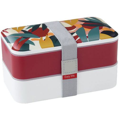 Boîte repas 2 compartiments Lunch Box Easylife