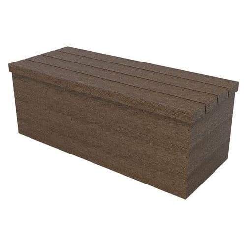 Banquette Eden 120 cm plastique recyclé Espace Urbain