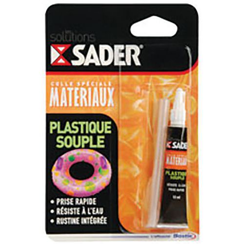 Colle plastique souple - Sader