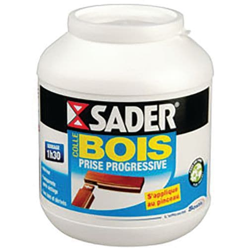 Colle bois prise progressive - Sader