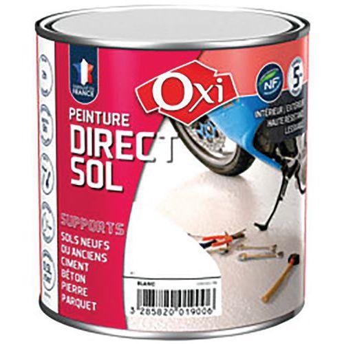 Peinture direct sol satin 0.5L - Oxi