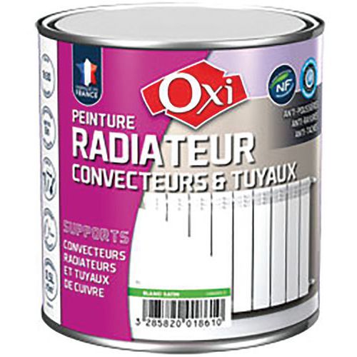 Peinture radiateur satinée - Oxi