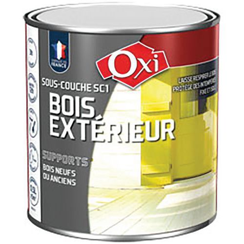 Peinture sous-couche bois extérieur - Oxi