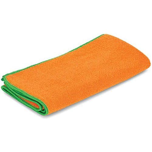 Lavette en microfibre - orange - Greenspeed