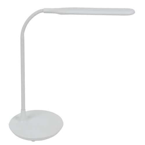 Lampe de bureau flexible flexible en polymère et silicone Corep