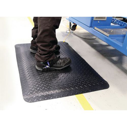 Tapis antifatigue antistatique usage intensif - En tapis - Coba