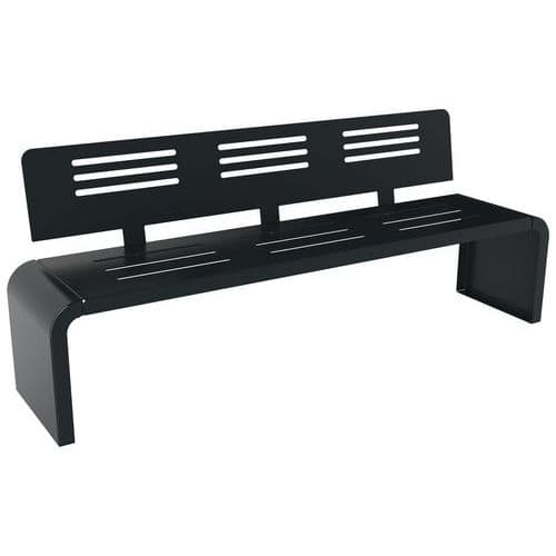 Banc NEW YORK 2 m métal ajouré - BUTON DESIGN