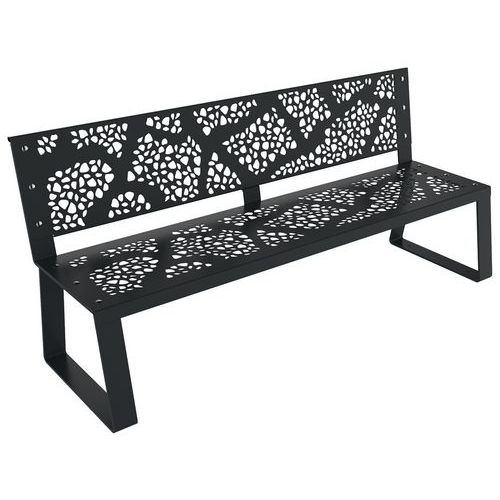 Banc HAVANE 1.80 m effet cailloux - BUTON DESIGN