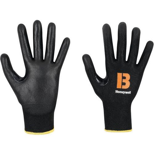 Gants anticoupures Vertigo Noir Polyuthérane C&G 3 - Honeywell