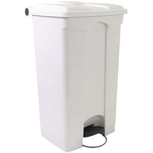 Poubelle agroalimentaire en plastique - 90 L - Manutan Expert