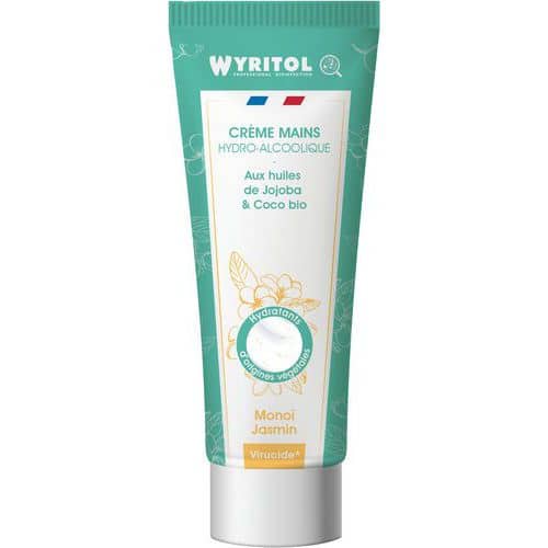 Crème mains hydroalcoolique - 75ml - WYRITOL