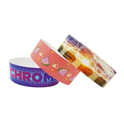 Bracelet indéchirable papier Tyvek à personnaliser - Avery