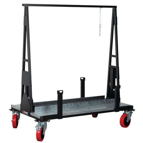 Chariot porte plaque 1000kg LoadAll - Armorgard