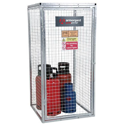 Box de stockage pour bouteilles de gaz Gorilla Gas Cage - Armorgard