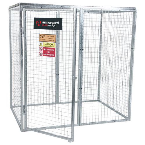 Box de stockage pour bouteilles de gaz Gorilla Gas Cage - Armorgard