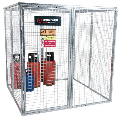 Box de stockage pour bouteilles de gaz Gorilla Gas Cage - Armorgard