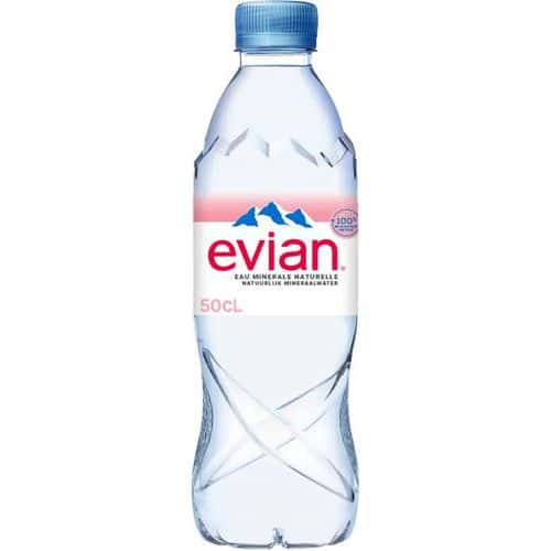 Eau minérale naturelle - 50 cl x 24 - Evian