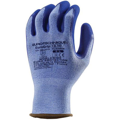 Gants de manutention Eurogrip 13L700 paume mousse latex - Coverguard