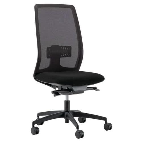 Chaise de bureau OREGON tissu uni