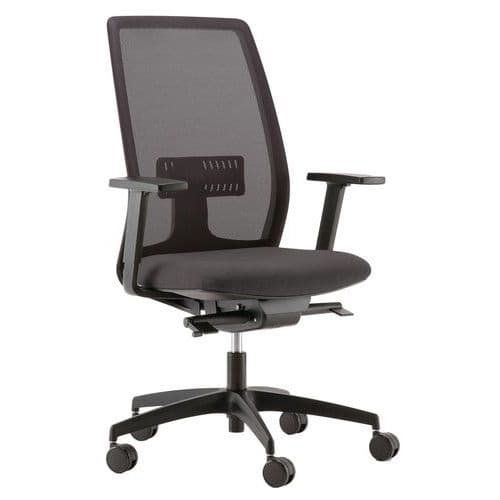 Fauteuil de bureau OREGON tissu uni