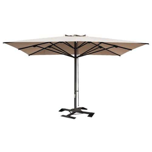 Parasol Capri Dark 5 x 6 m sans volant Scolaro