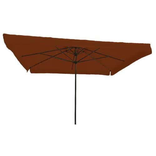 Parasol Leonardo télescopique 3 x 4 m avec volant Scolaro