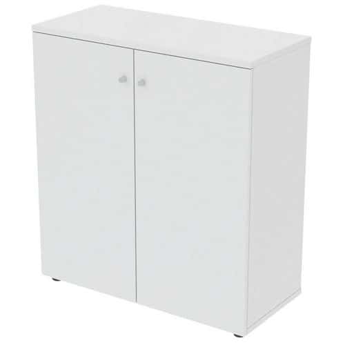 Armoire mi haute portes battantes largeur 100 cm