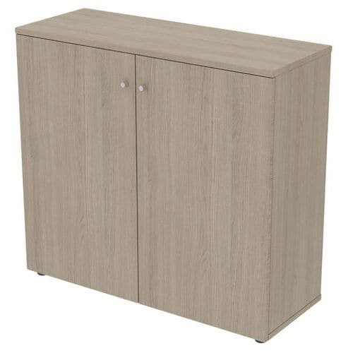 Armoire mi haute portes battantes largeur 120 cm