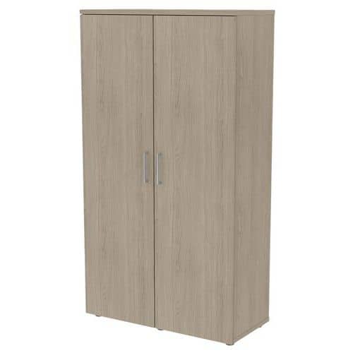 Armoire bois haute portes battantes largeur 100 cm