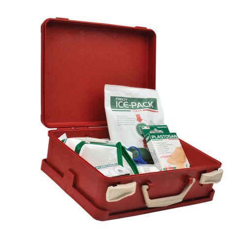 Trousse à pharmacie éco-responsable Futura Box Rouge - 5 personnes