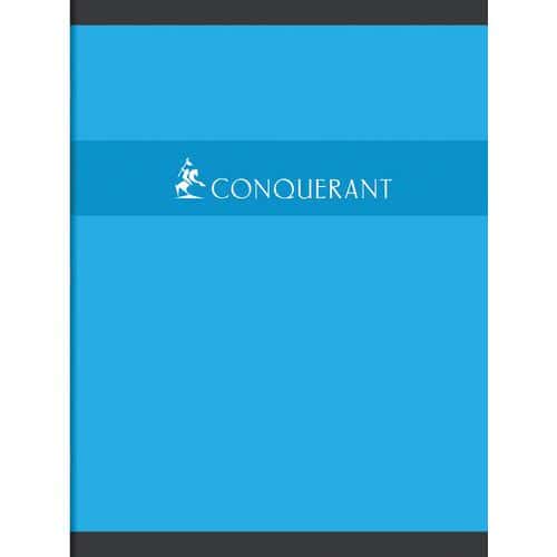 Cahiers seyes agrafé 240x320 96 pages 70g - Lot de 10 - Conquerant