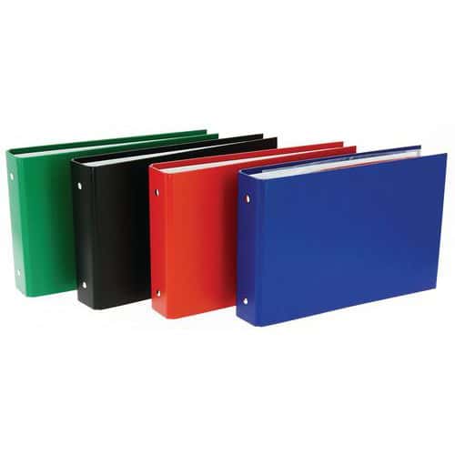 Classeurs balacron A5 intercalaire assorti - Lot de 10 - Oxford