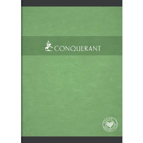 Cahier seyes agrafé 210x297 96pages 70g - Lot de 10 - Conquerant