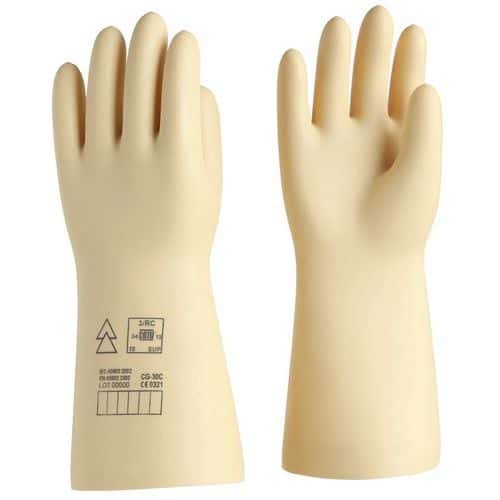 Gants isolant électrique classe 0 1000V AC - Catu