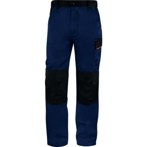 Pantalon de travail - M1PA2 Bleu Marine-Orange - Delta Plus