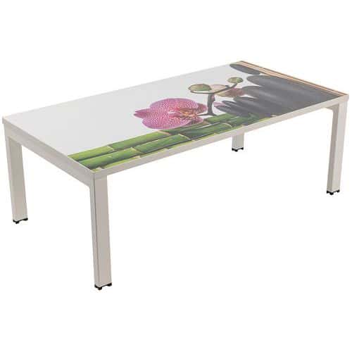 Table basse rectangulaire Easy Office - 114 x 60 cm - Manutan Expert