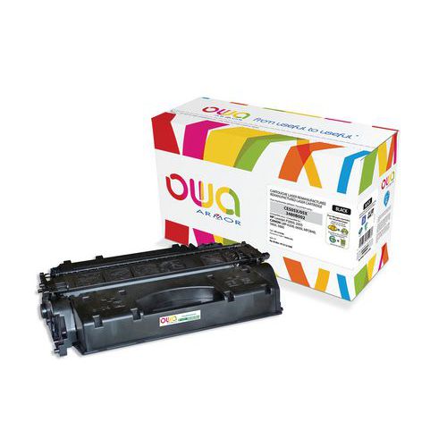 Toner haute capacité compatible HP 05DIN 33780-1Black - OWA