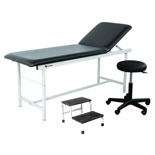 Kit Cabinet Holtex finition époxy divan d'examen, tabouret, marchepied 2 marches