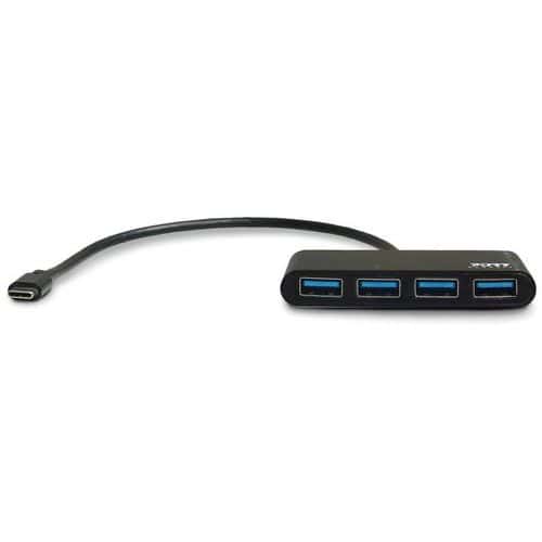 HUB Type C - 4 ports usb 3.0 - Port connect