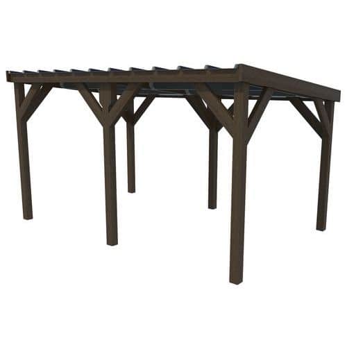 Pergola pour table de pique nique PMR Espace Urbain