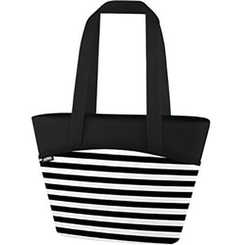 Sac lunch black-white stripes - Thermos