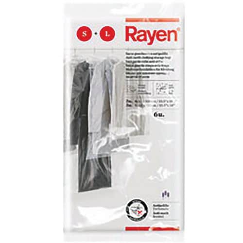 Lot de 6 housses de garde-robe - Rayen