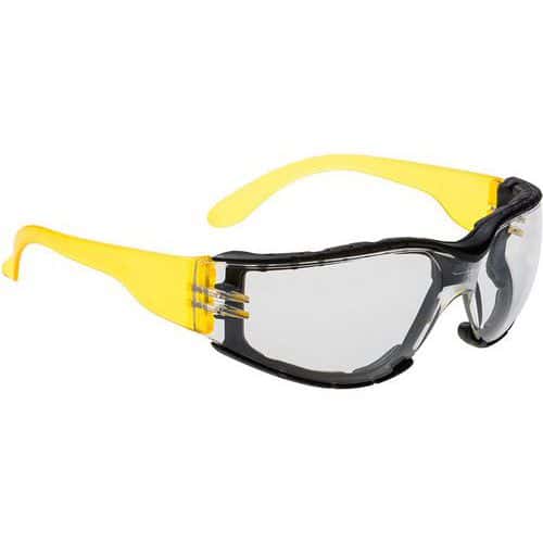 Lunette enveloppante Around Plus fumée PS32 - Portwest