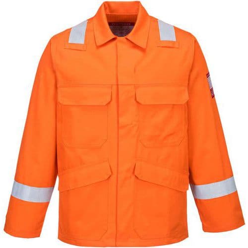 Veste Bizflame Plus pour soudeur FR25 Orange - Portwest