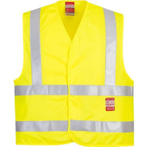 Gilet haute-visibilité résistant flamme FR75 - Portwest