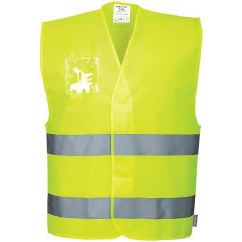 Gilet haute-visibilité avec porte-badge C475 - Portwest