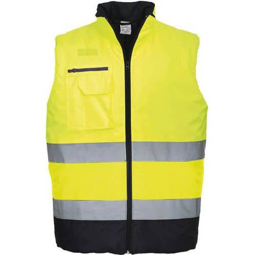 Gilet bodywarmer haute-visibilité bicolore S267 - Portwest